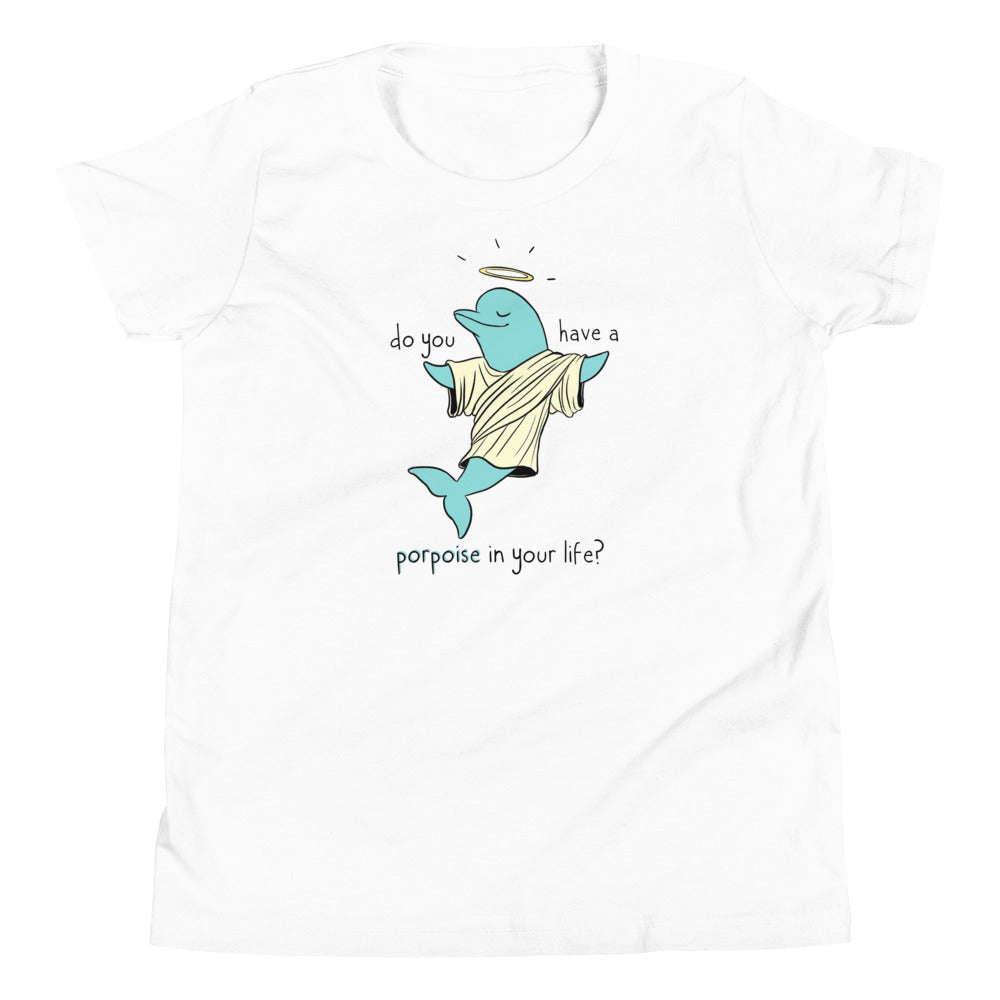 Porpose Color Youth Short Sleeve T-Shirt